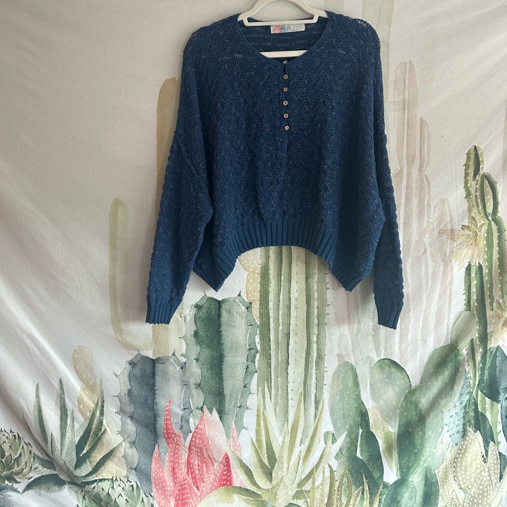 Free People Slouchy Beach Sweater